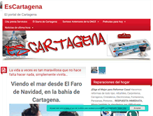 Tablet Screenshot of escartagena.com